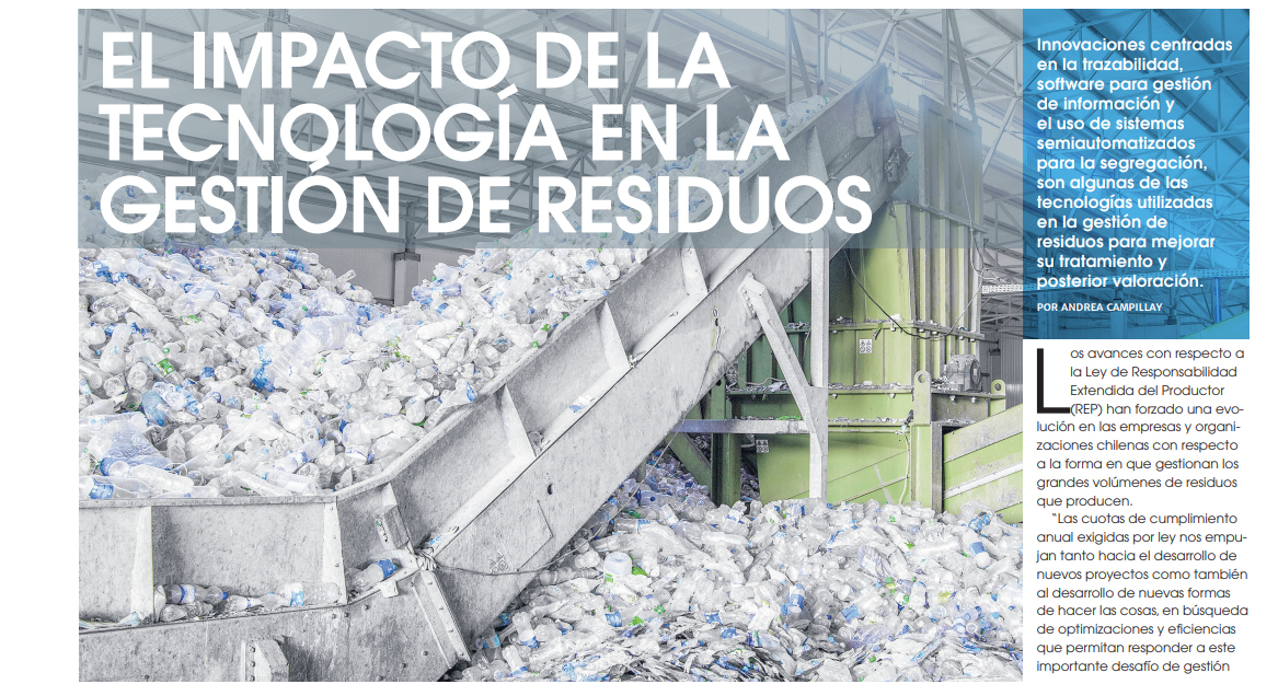 El impacto de la tecnología en la gestión de residuos