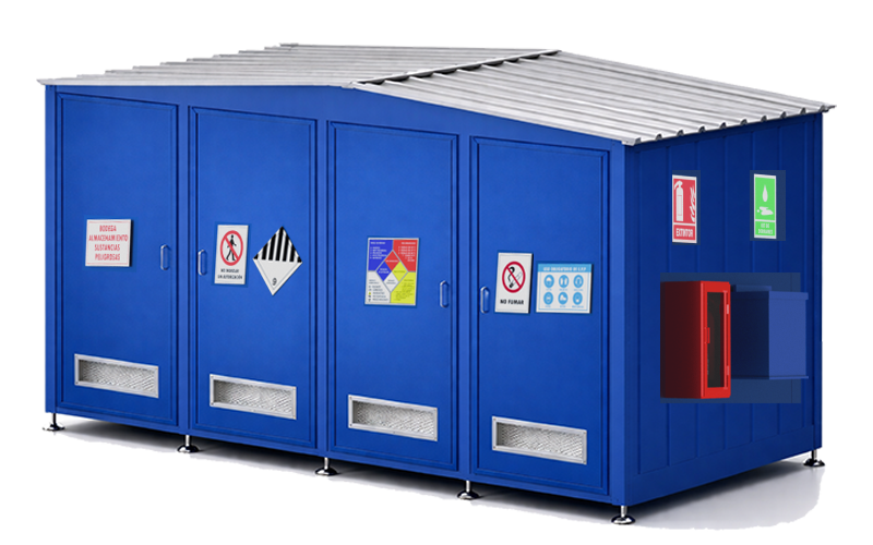 Bodega Modular T64 - 2 Niveles