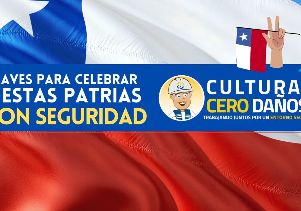 Claves para celebrar fiestas patrias con seguridad