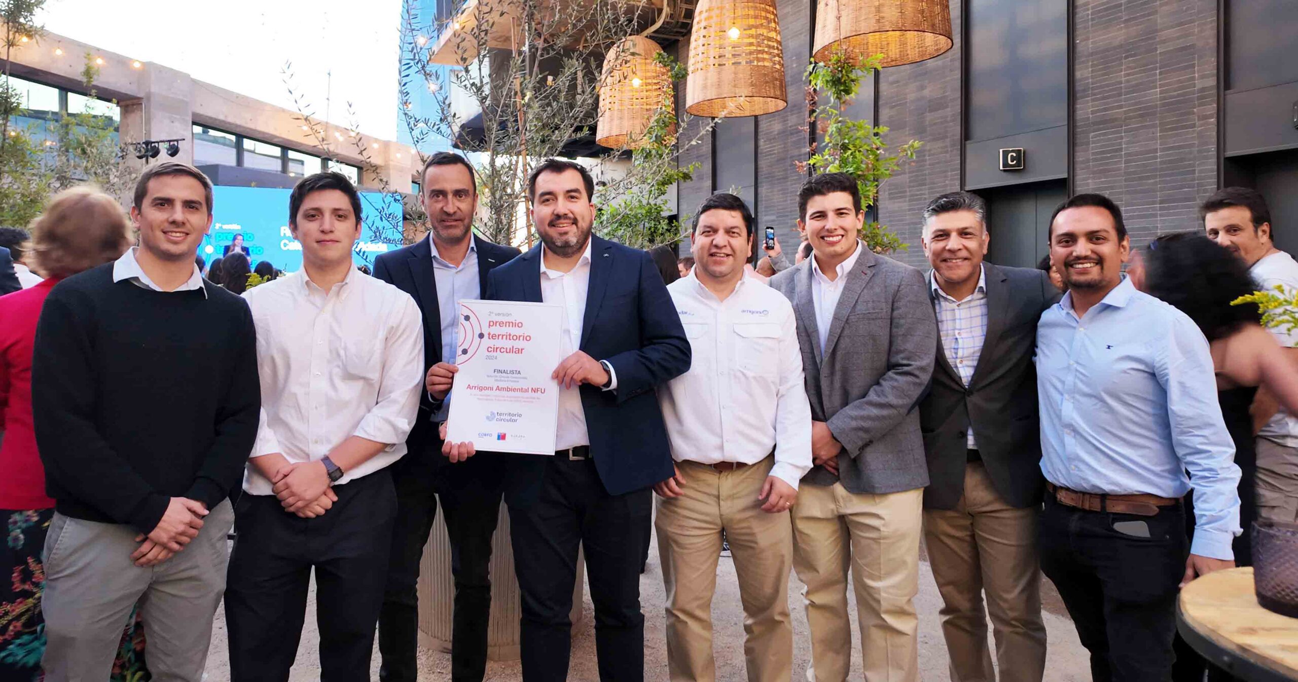 Proindar junto a Arrigoni Ambiental NFU finalistas en el Premio Territorio Circular 2024: Innovación y Economía Circular en la fabricación de Grating